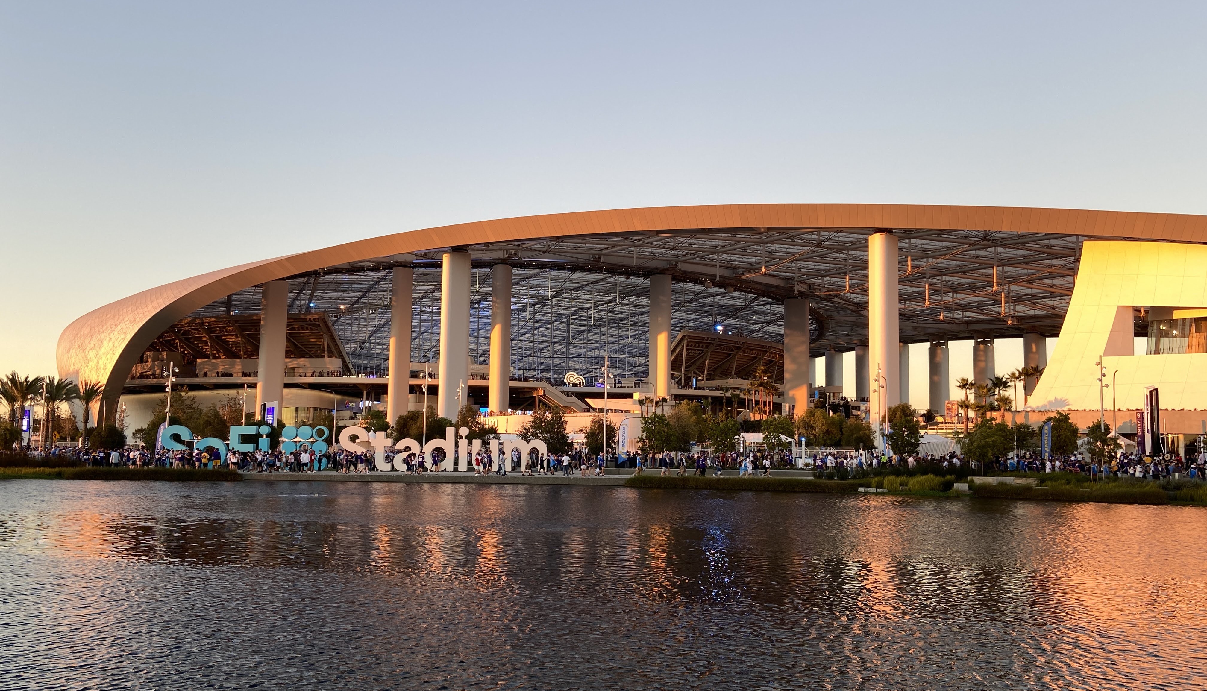 SoFi Stadium — Facade · day