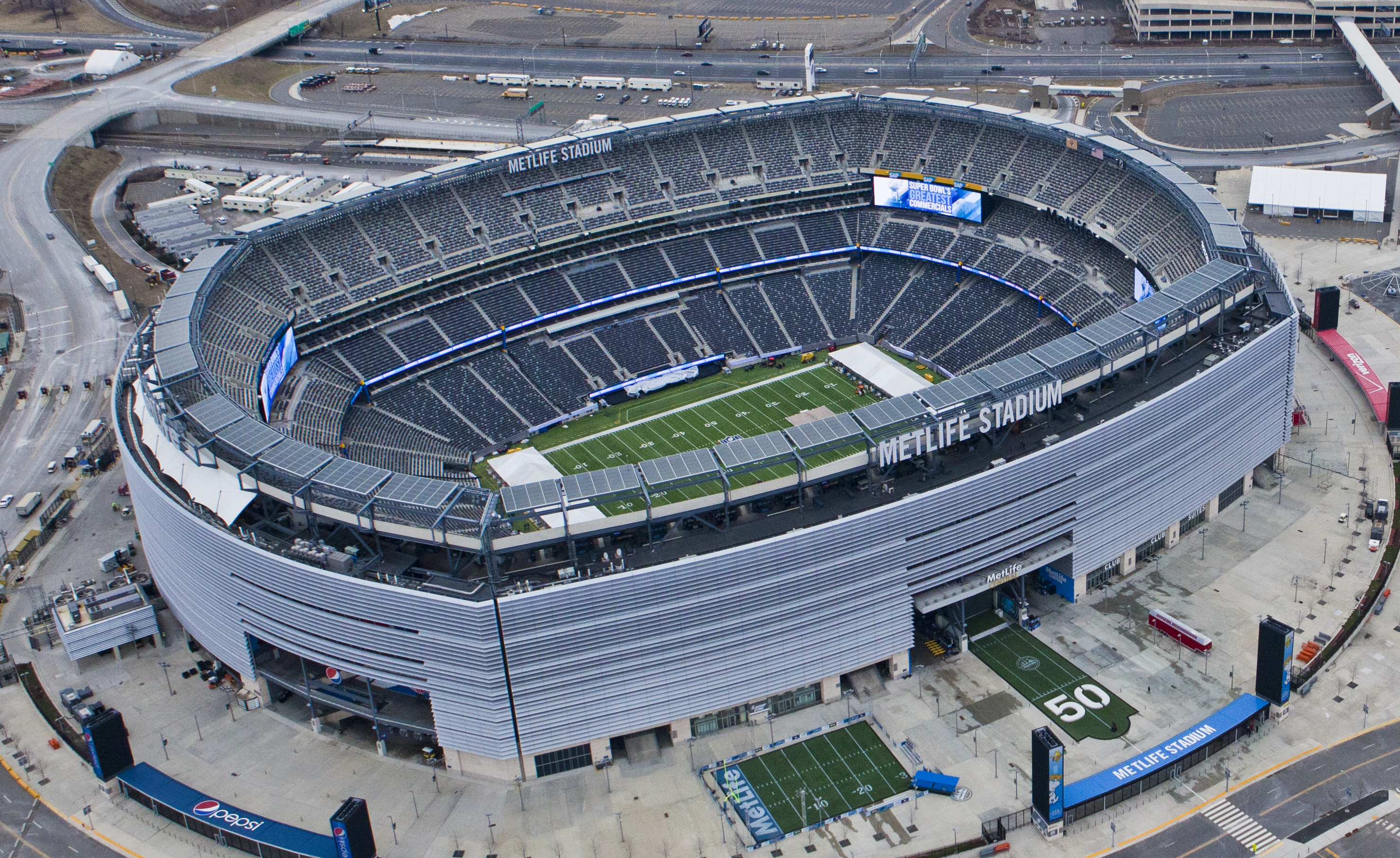 MetLife Stadium — Aerial view